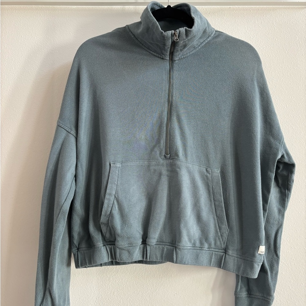 Blue Vuori Quarter-Zip Pullover